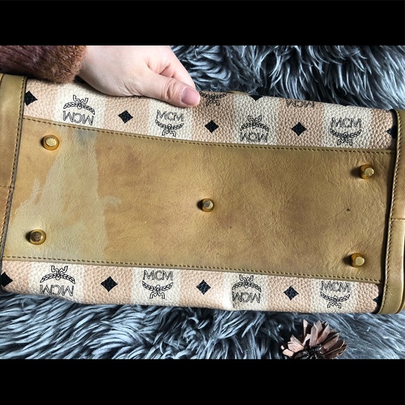 MCM 2 ways tote bag - Picture 7 of 8